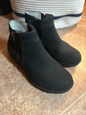 J SPORT memory foam ankle booties